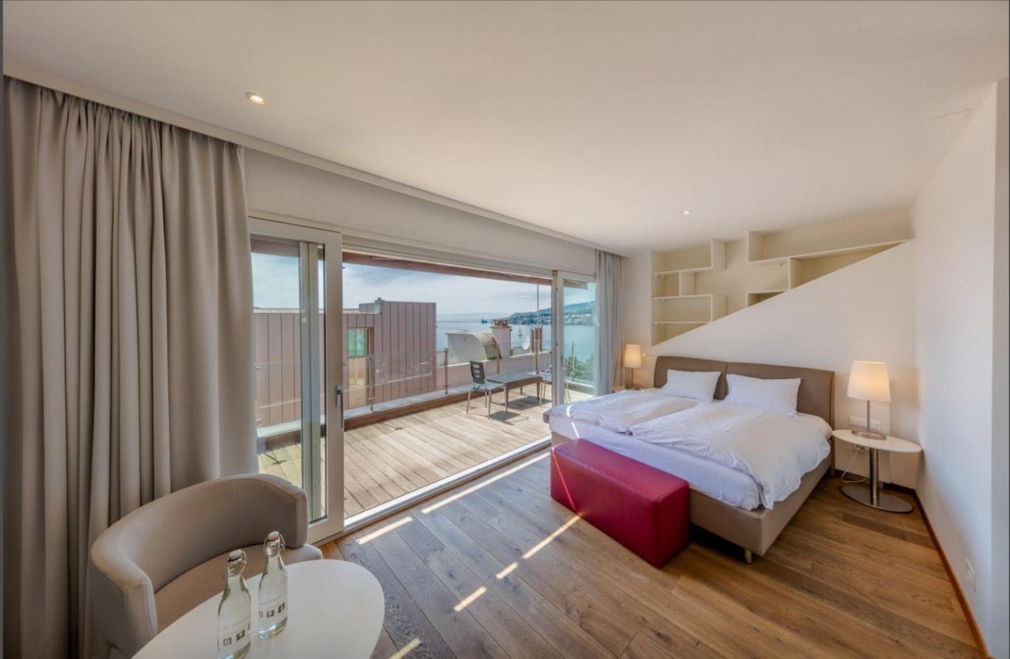 Hotel La Rouvenaz à Montreux Chambre photo
