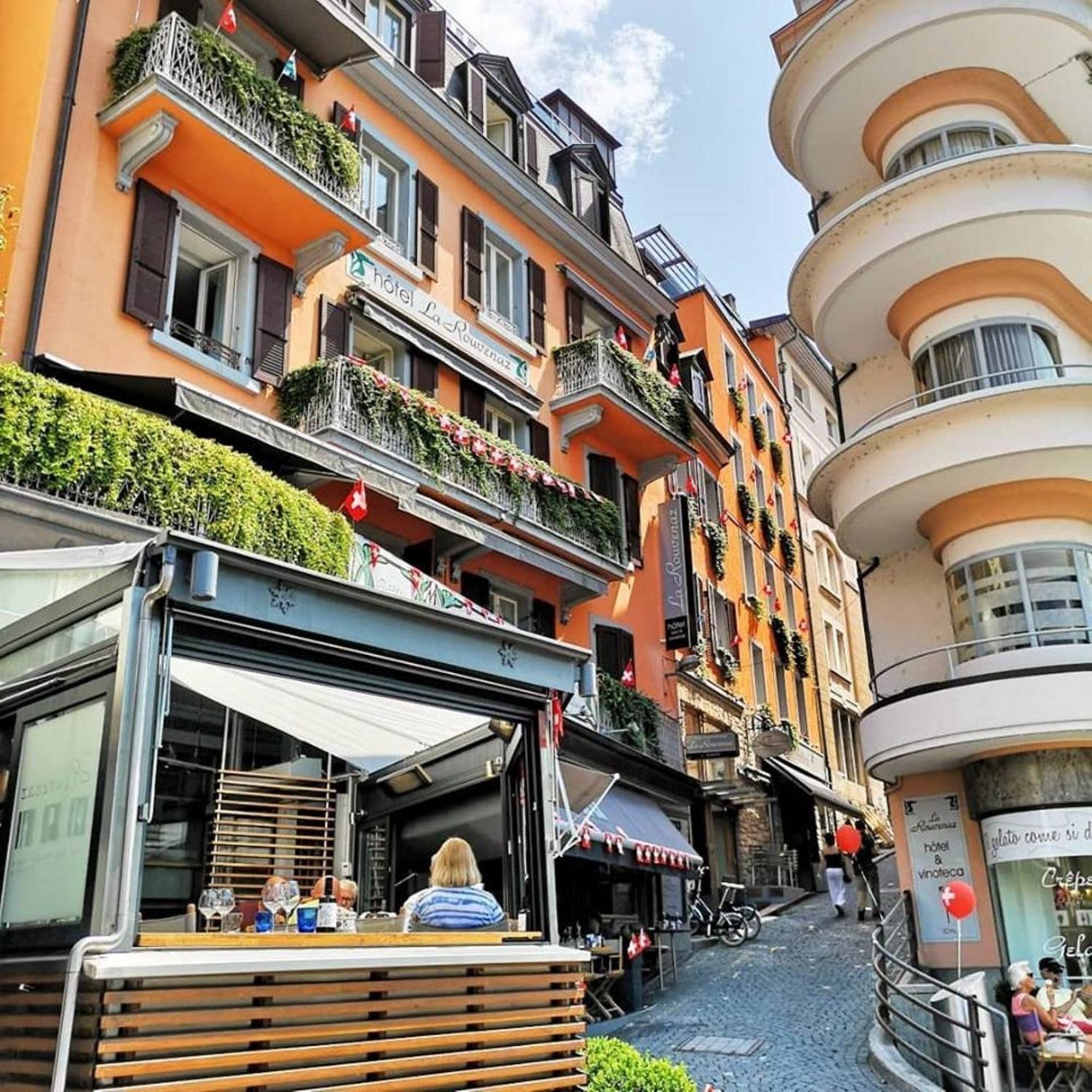 Hotel La Rouvenaz à Montreux Extérieur photo